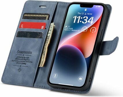 iPhone 14 Shadow Gray - 2 in 1 Book Case