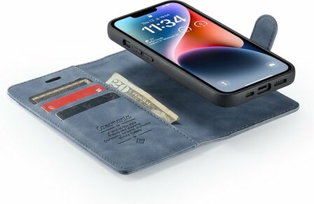 iPhone 14 Shadow Gray - 2 in 1 Book Case