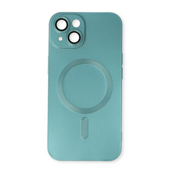 iPhone 15 Blauw - MagSafe Matte TPU
