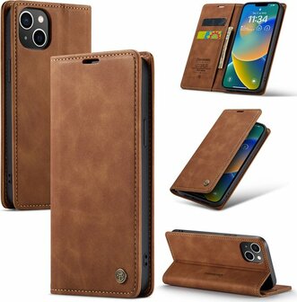 iPhone 14 Sienna Brown - Book Case