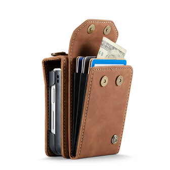 Samsung Flip 6 - Sienna Brown - Book Case met Koord