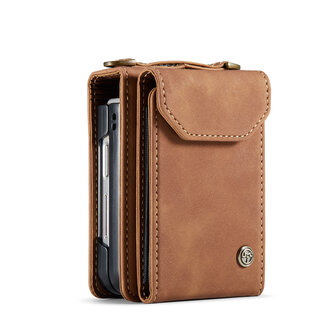 Samsung Flip 6 - Sienna Brown - Book Case met Koord