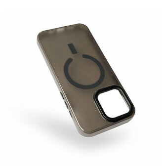 iPhone 15 Zwart - Extra Stevig TPU Back Cover - Geschikt voor Magsafe