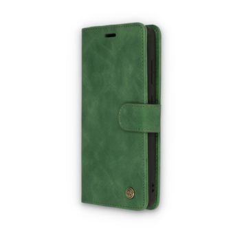 iPhone 14 Pro Olive Green - 2 in 1 Book Case