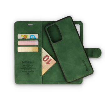 iPhone 14 Pro Olive Green - 2 in 1 Book Case
