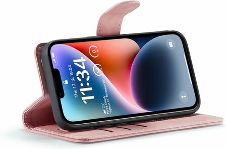 iPhone 14 Pale Pink - 2 in 1 Book Case