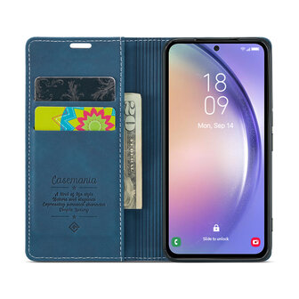 Oppo A78 5G Navy Blue - Book Case