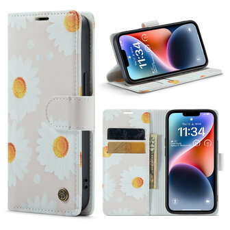 iPhone 14 met Daisy Print - Book Case