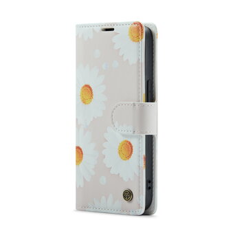 iPhone 14 met Daisy Print - Book Case