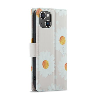 iPhone 14 met Daisy Print - Book Case