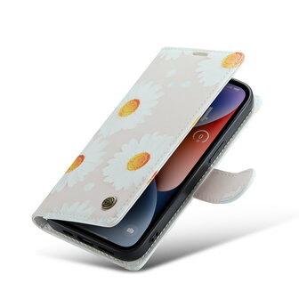 iPhone 14 met Daisy Print - Book Case