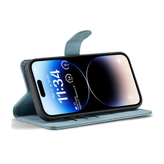 iPhone 13 Pro Aqua Blue - 2 in 1 Book Case