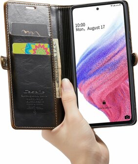 Samsung A53 Vintage Sienna Brown - Book Case