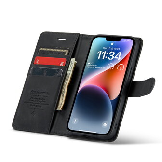 iPhone 13 Mini Charcoal Gray - 2 in 1 Book Case