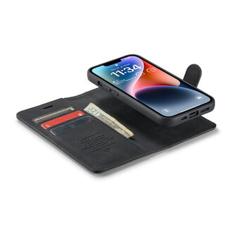 iPhone 13 Mini Charcoal Gray - 2 in 1 Book Case