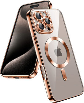 iPhone 16 Pro - Roze - Siliconen MagSafe Back Cover
