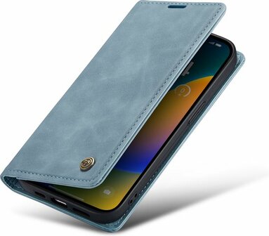 iPhone 14 Pro Max Aqua Blue - Book Cover