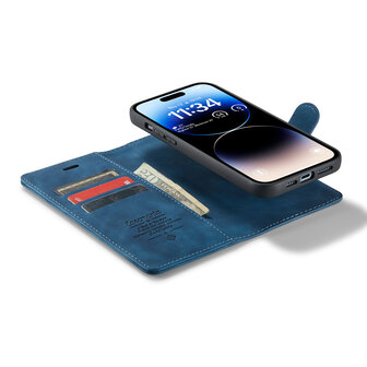 iPhone 13 Pro Navy Blue - 2 in 1 Book Case