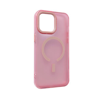 iPhone 15 Roze - Extra Stevig TPU Back Cover - Geschikt voor Magsafe