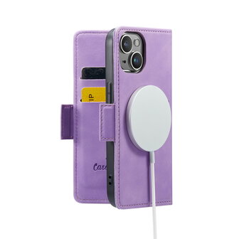 iPhone 15 Plus Bright Lila - MagSafe Book Case