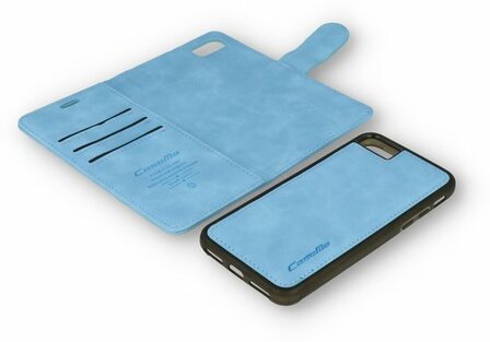 iPhone SE 2022 Sky Blue - 2 in 1 Book Case