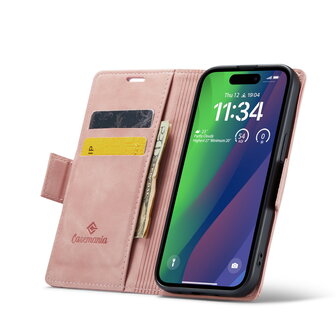 iPhone 15 Pale Pink - MagSafe Book Case