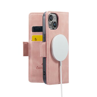 iPhone 15 Pale Pink - MagSafe Book Case
