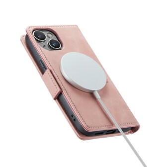 iPhone 15 Pale Pink - MagSafe Book Case