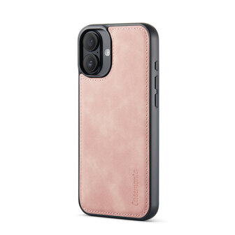 iPhone 16 Plus - Pale Pink - 2 in 1 Book Case