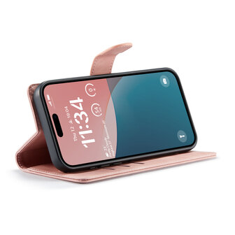 iPhone 16 Plus - Pale Pink - 2 in 1 Book Case