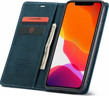 iPhone 11 Navy Blue - Book Case