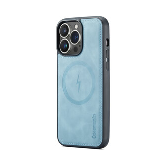 iPhone 15 Aqua Blue - 2 in 1 MagSafe Book Case