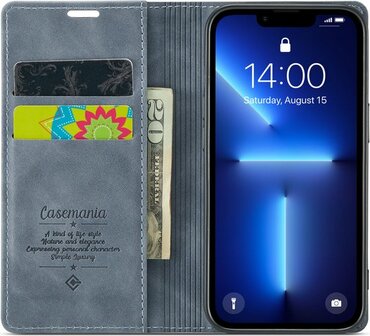 iPhone 12 Mini Shadow Gray - Book Case