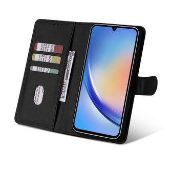 Samsung A14 5G - Zwart - 2 in 1 Book Case