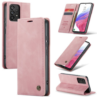 Samsung A71 Pale Pink - Book Case