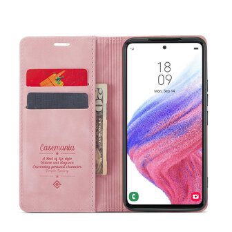 Samsung A71 Pale Pink - Book Case