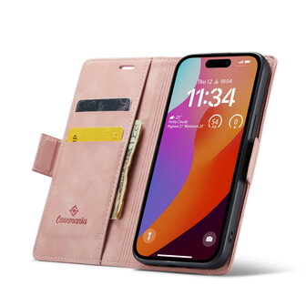 iPhone 15 Pro Pale Pink - MagSafe Book Case