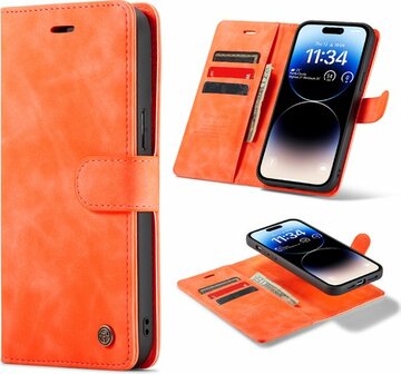 iPhone 14 Pro Topaz Orange - 2 in 1 Book Case