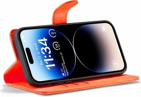 iPhone 14 Pro Topaz Orange - 2 in 1 Book Case