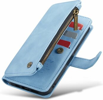 iPhone 13 Mini Sky Blue - Book Case met Rits