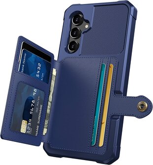 Samsung A14 Blauw - RFID Back Cover
