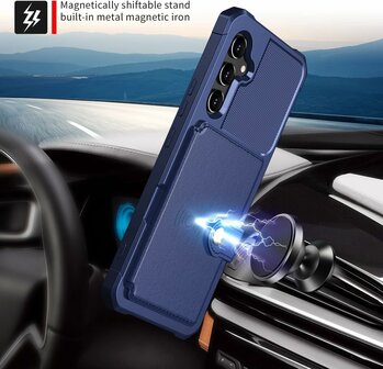 Samsung A14 Blauw - RFID Back Cover