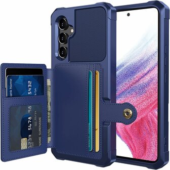 Samsung A14 Blauw - RFID Back Cover