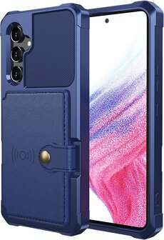 Samsung A14 Blauw - RFID Back Cover