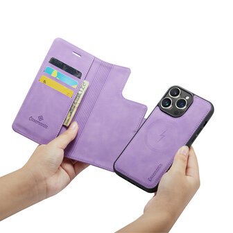 iPhone 14 Bright Lila - 2 in 1 MagSafe Book Case