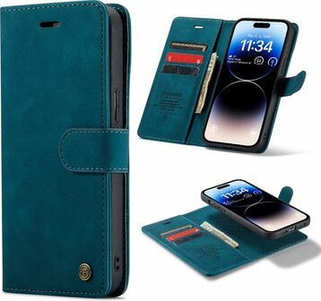 iPhone 14 Pro Emerald Green - 2 in 1 Book Case
