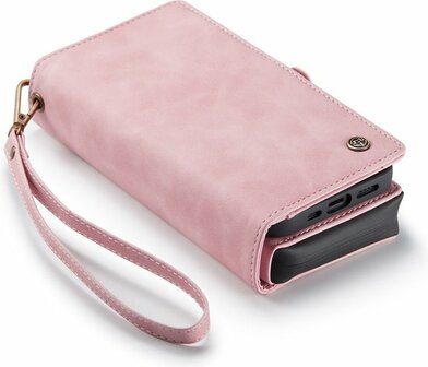 iPhone 13 Mini Pale Pink - 2 in 1 Extra Vakken Book Case