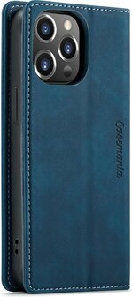 iPhone 12 Pro Max Navy Blue - Book Case