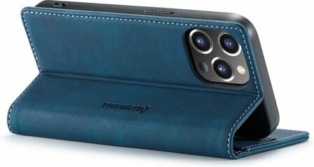 iPhone 12 Pro Max Navy Blue - Book Case