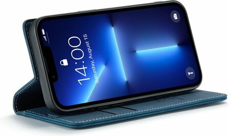 iPhone 12 Pro Max Navy Blue - Book Case